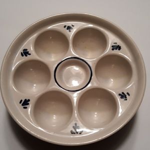 Vintage Delfts Holland Egg Caddy